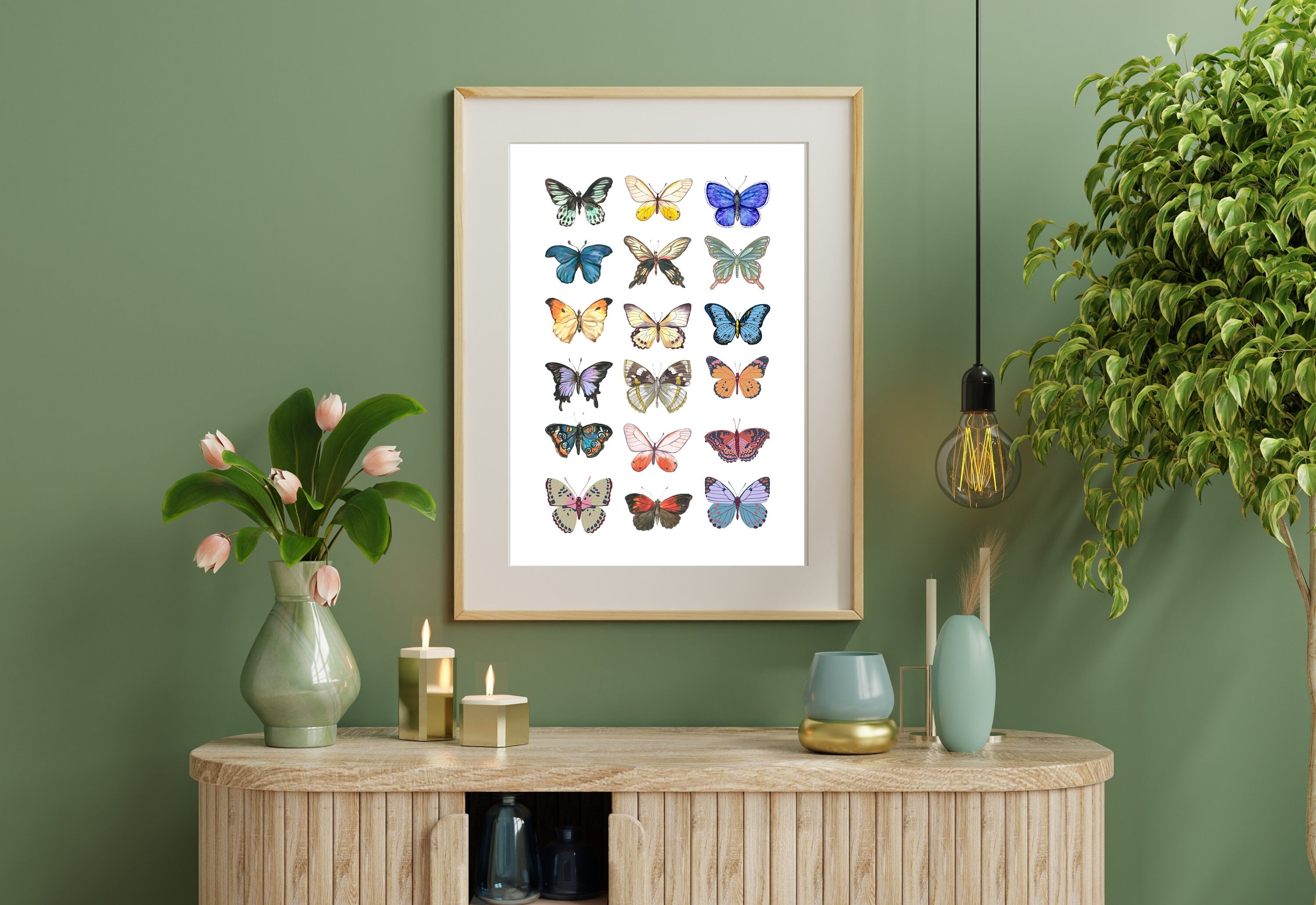 Butterfly Art, Animal Prints, Trendy Animal Prints, Butterfly Posters, Girly Print Trendy Art, Girls Room Art Print, Minimal Butterfly Art