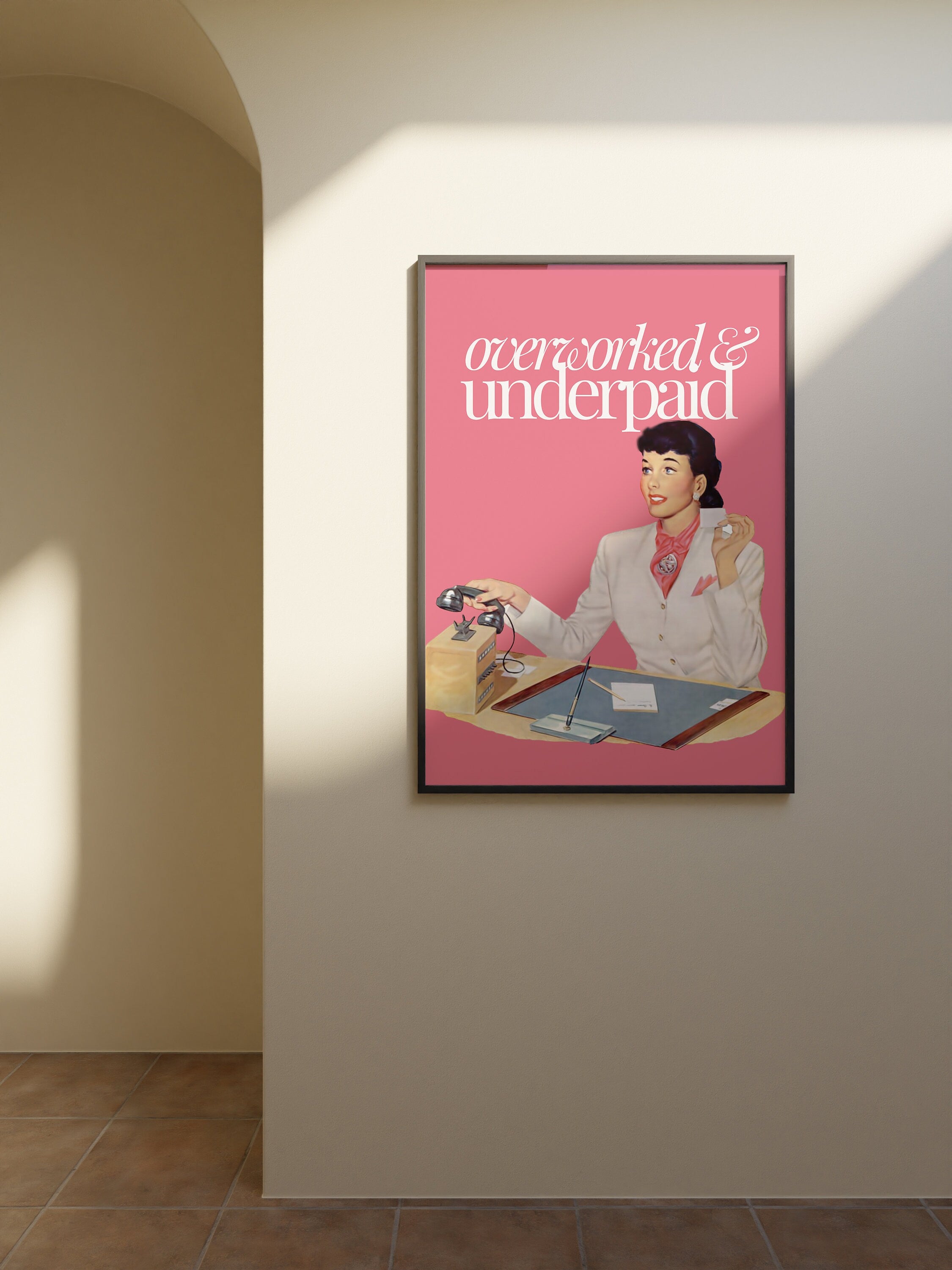 Funny Poster, Retro Wall Art, Vintage Photo Art, Preppy Art, Trendy Print, It Girl Art, Office Art Print, Apartment Decor, Trendy Wall Art