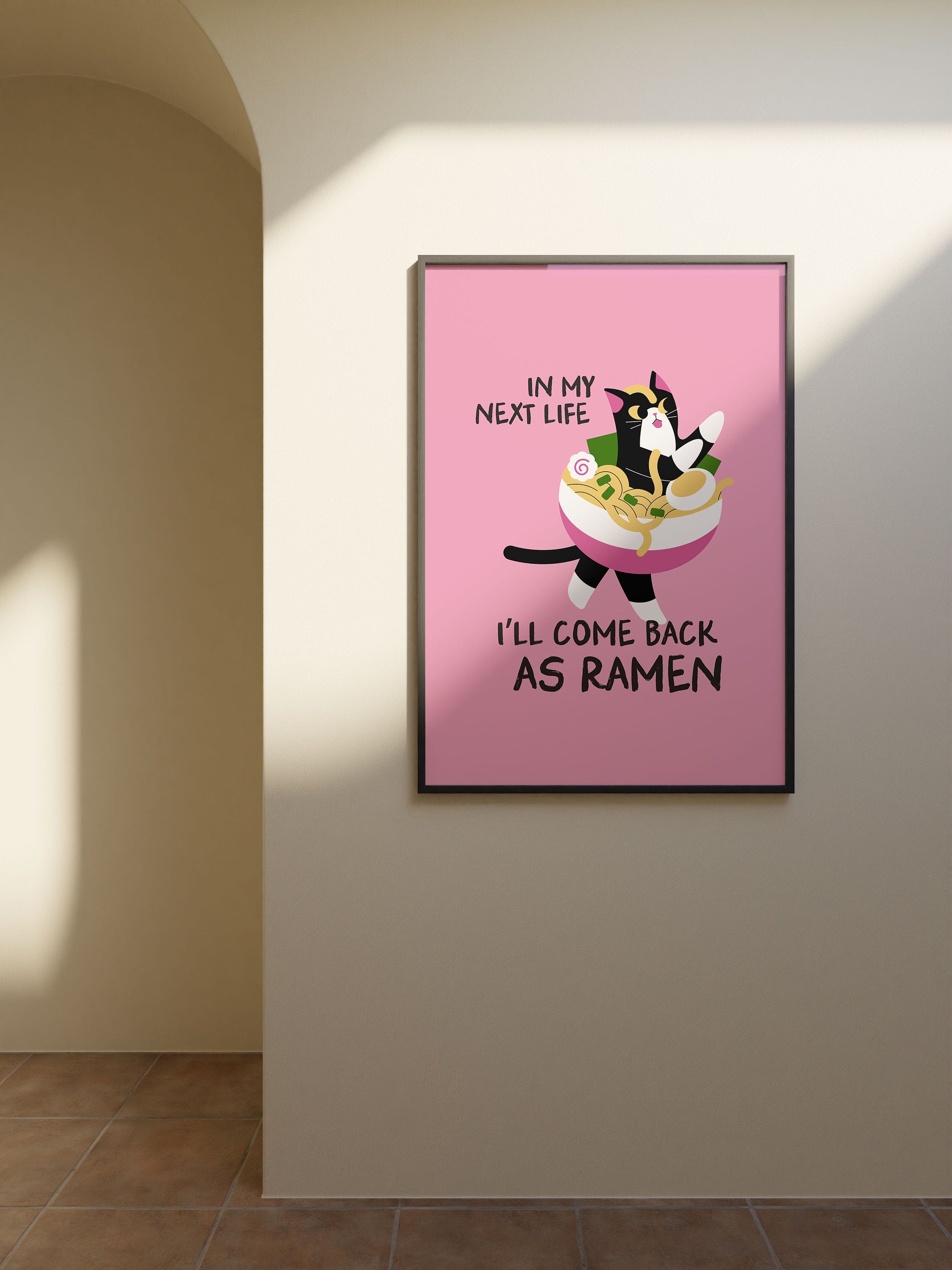 Digital Download, Funny Cat Wall Print, Fun Animal Decor, Downloadable Art, Cute Cat Art, Pop Art, Digital Art Print, Animal Wall Art
