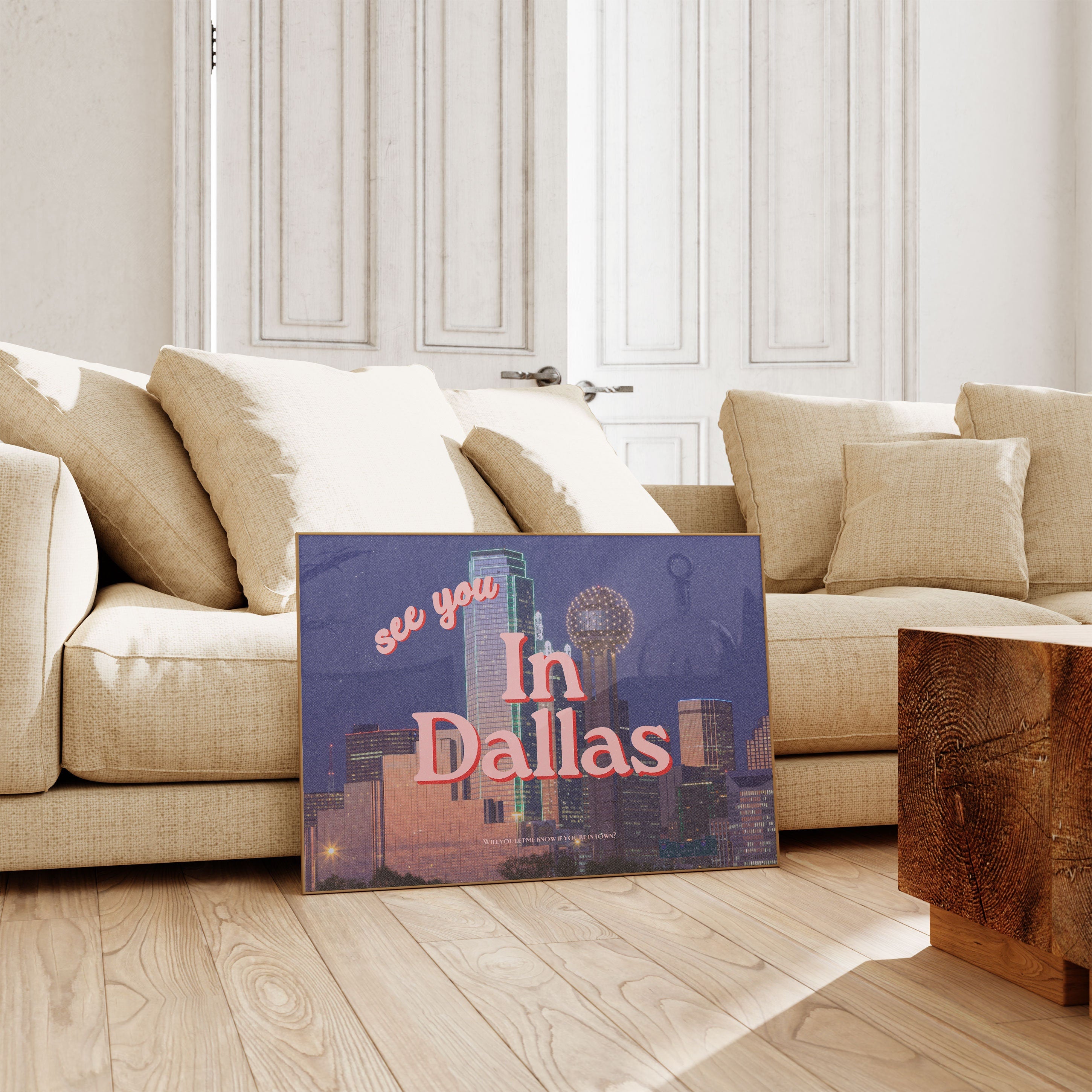 Texas Art Prints, Dallas Wall Art, Retro Prints, Photo Art Print, Preppy Art, Trendy Art Print, Dallas Posters, Dallas Trendy Art