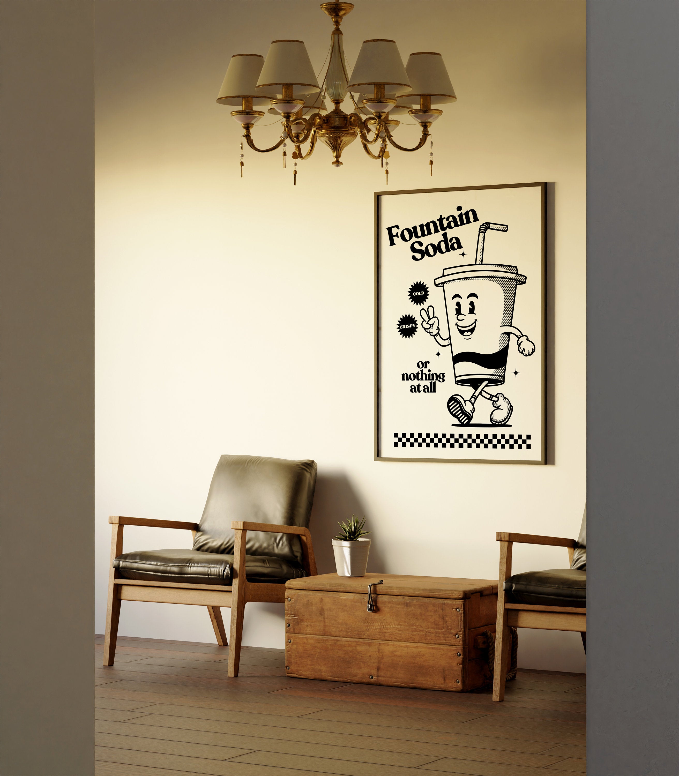 Soda Poster, Digital Download, Wall Print-Retro, Best Diet Coke Art, Funny Preppy Art, Soda Art Print, Bar Cart Print, Kitchen Art